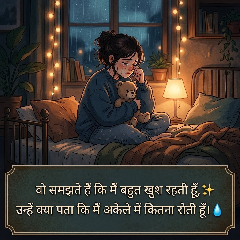Mini Sad Shayari Lines For Girls
