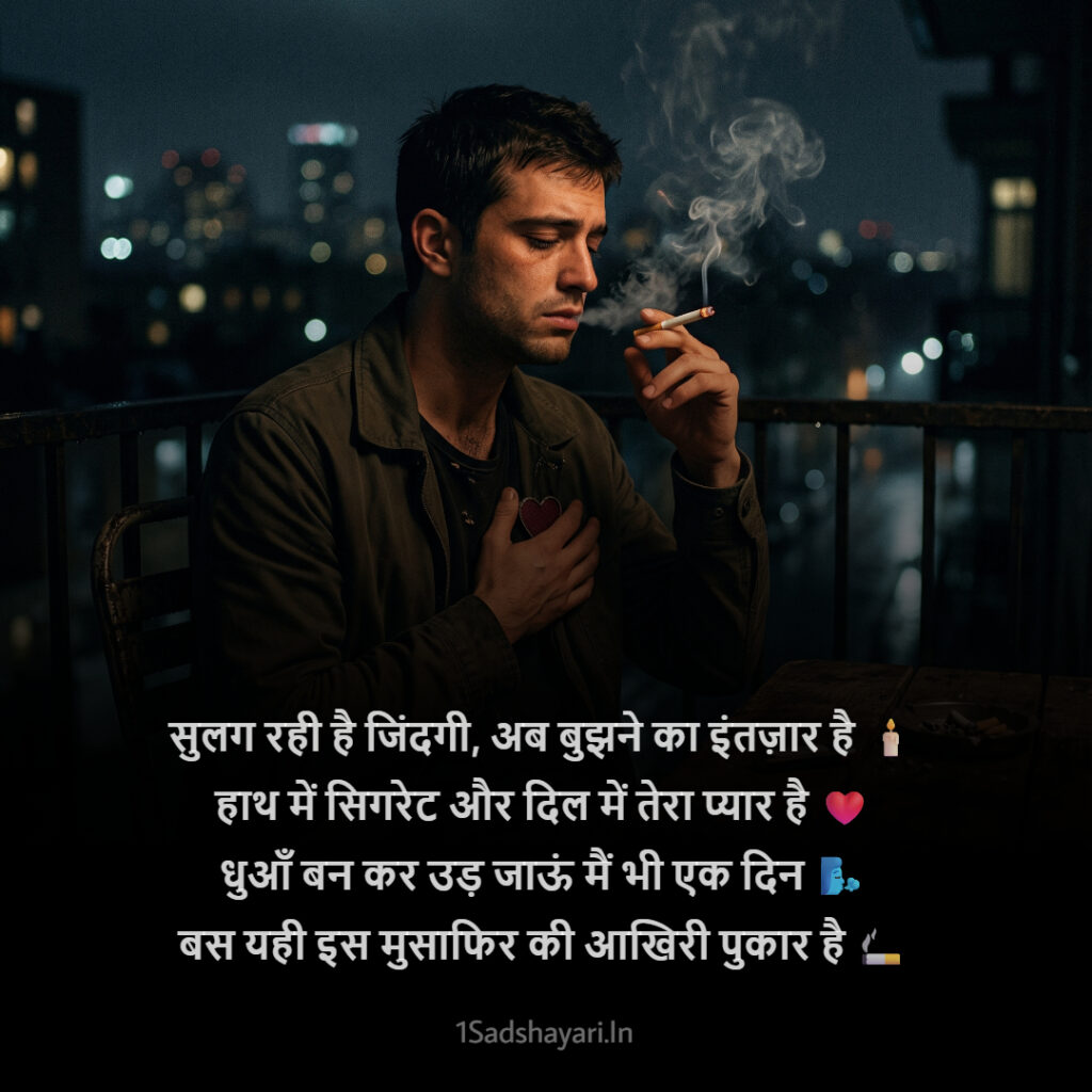 Best Cigarette Shayari in Hindi 2026