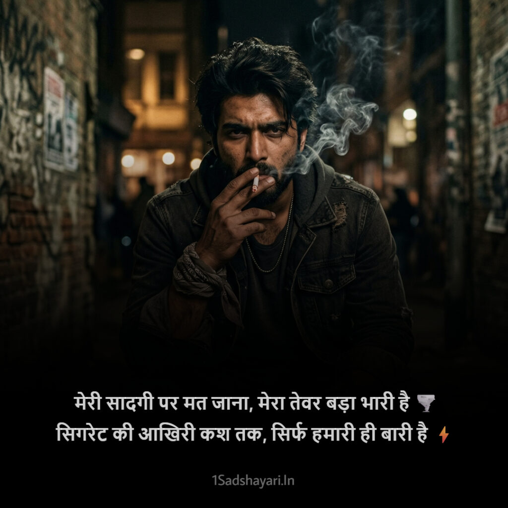 Powerful smoking shayari for men to share on WhatsApp