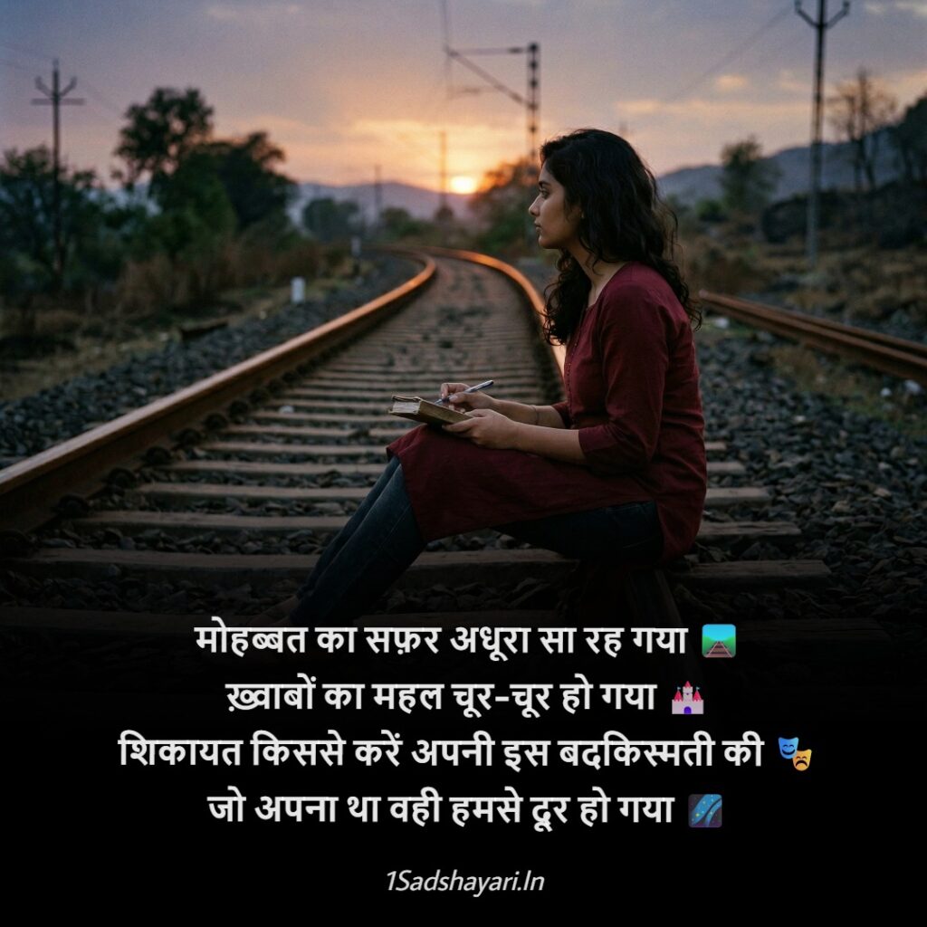 sad shayari for Instagram and WhatsApp