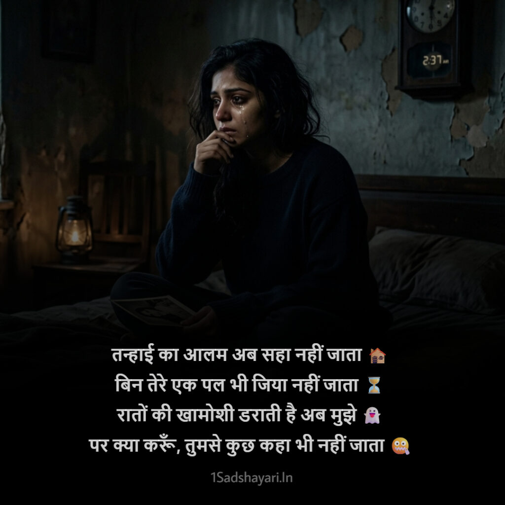 Urdu sad shayari for Facebook and Instagram posts