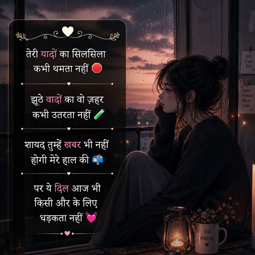 Best Sad Shayari With Images 2026