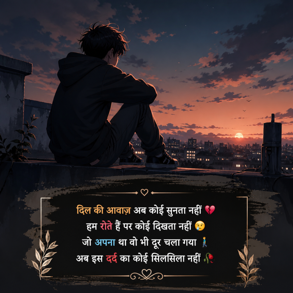 Heart Touch Sad Shayari Images