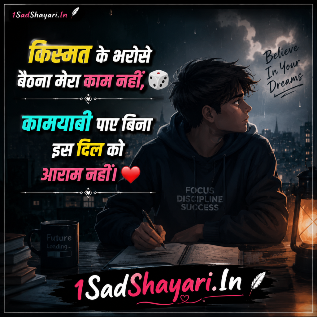 Khwab Ko Kamyabi Taq Le Jaane Wali Shayari