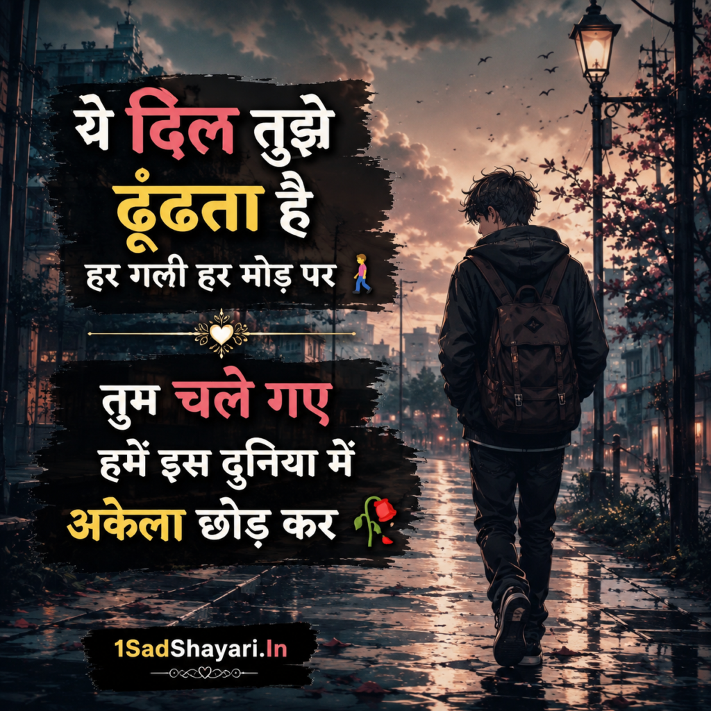 Kisi Ki Yaad Me Rulane Wali Miss You Shayari