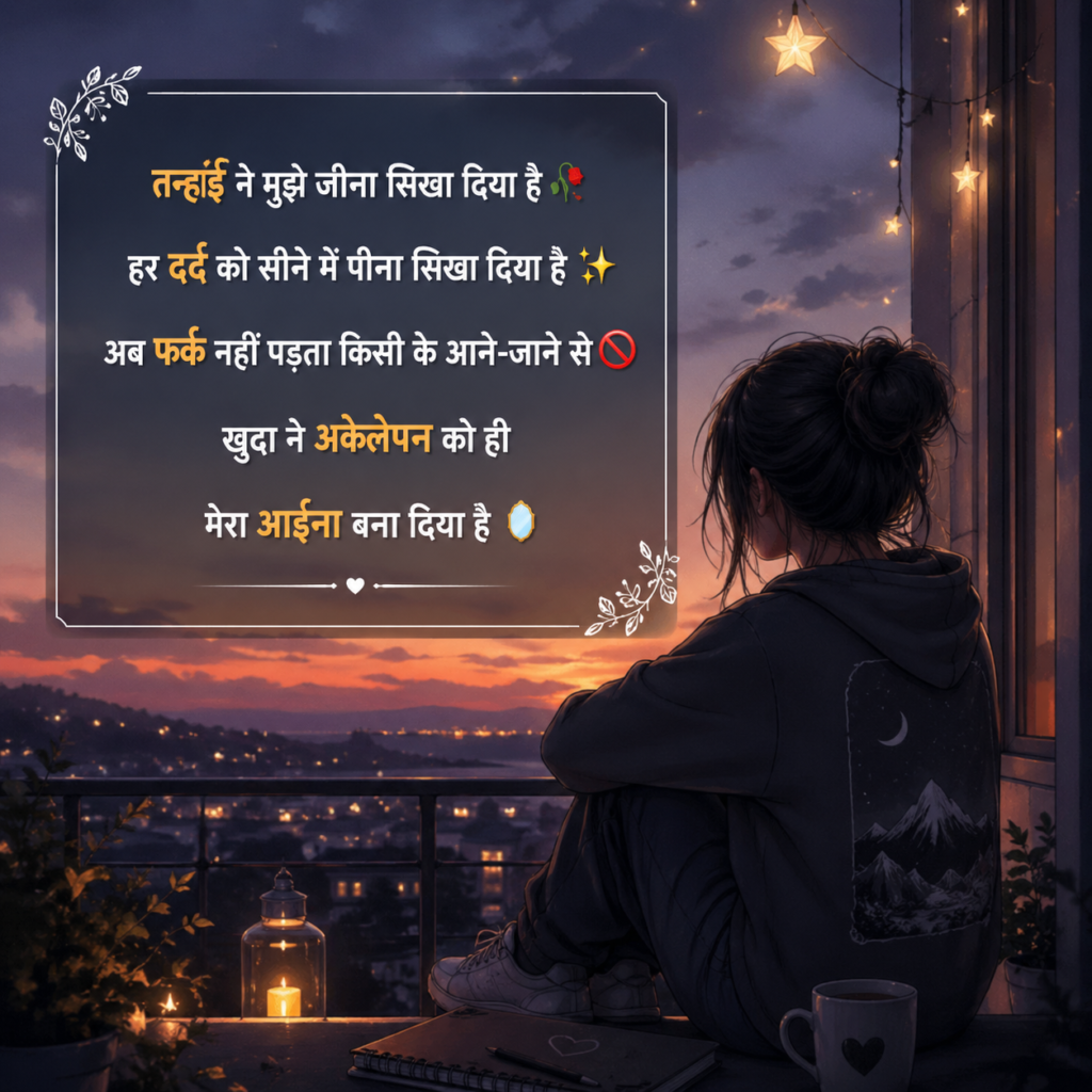 Lonely girl quotes filled with sadness
