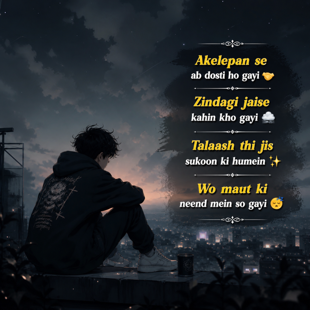 Sad quotes and shayari for Insta posts