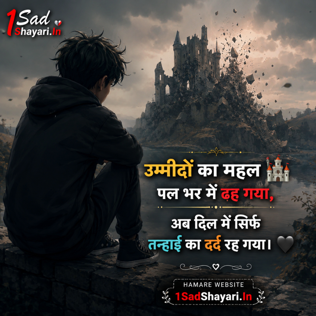 Toote Khwab Per Mayushi Bhari Shayari