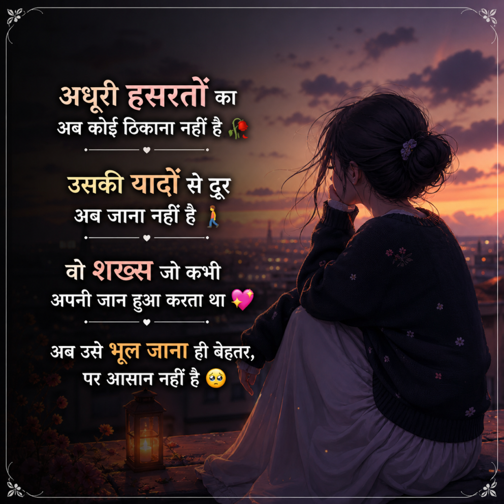 Urdu shayari with emotional pain and sorrow