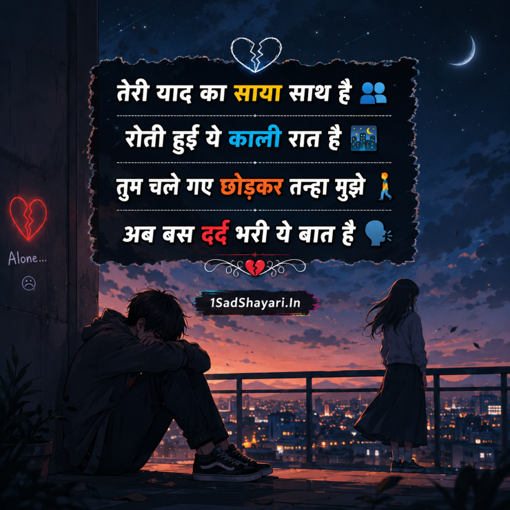 Yaad Shayari For GF BF
